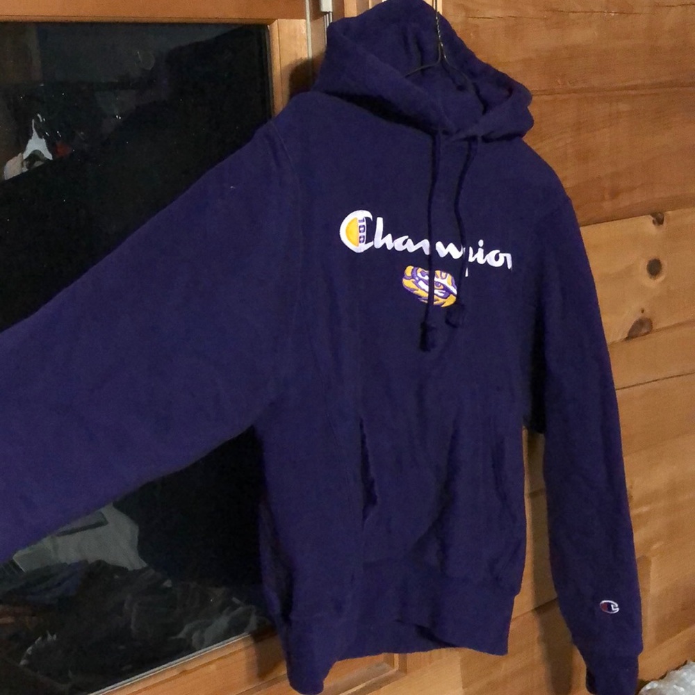 LSU Champion Hoodie